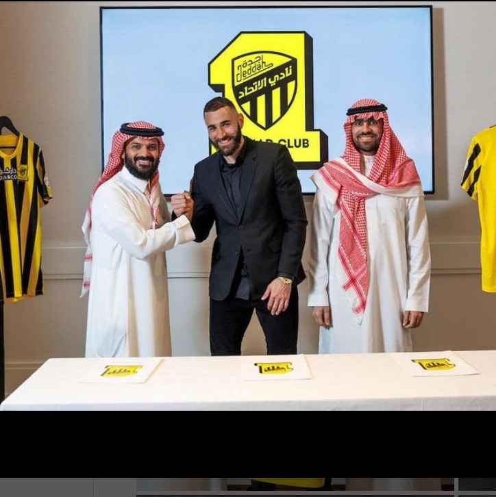 Karim Benzema Signs up with Al itihad club Saudi Arabia